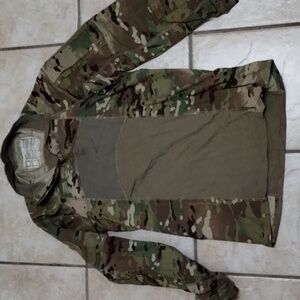 USGI Army Combat Shirt 1/4 Zip Multicam Ocp W2 Gen 2 Medium